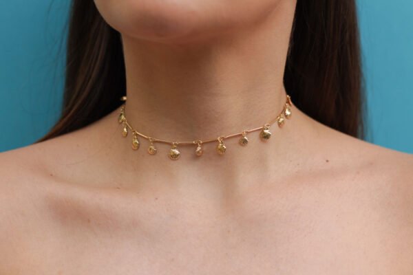 Choker conchitas colgantes