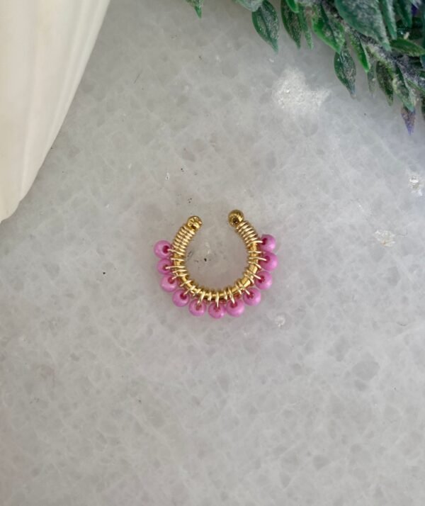 Ear Cuff Pink