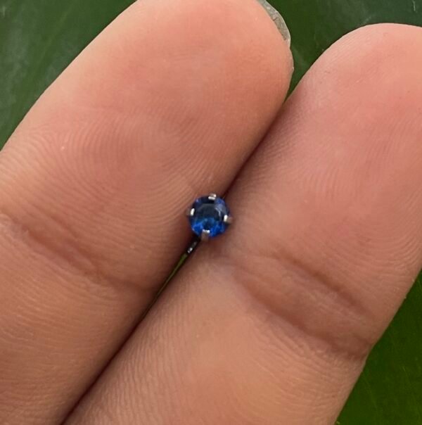 Labret Circulo Azul