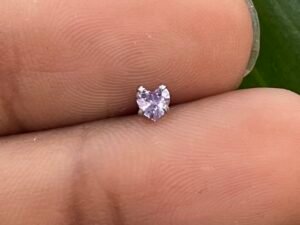 Labret Corazon lila