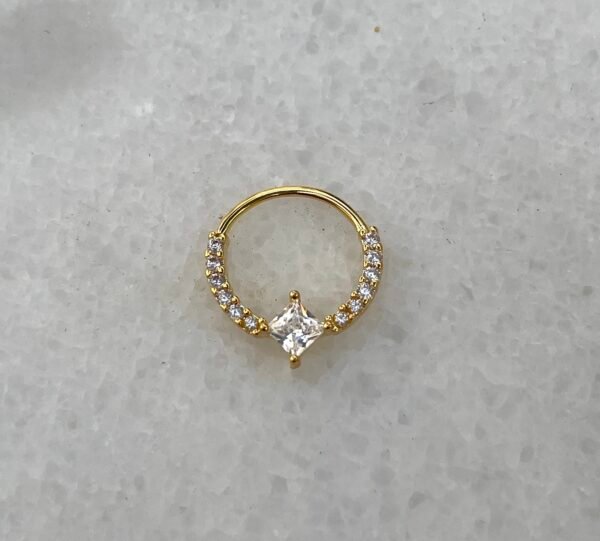 Tiara Cristal Dorado