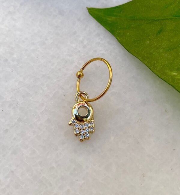 Hamsa mini zirconia